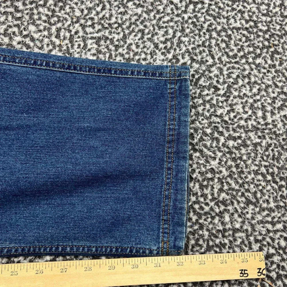 Kirkland Signature Jeans Men 42x32 Blue Straight Leg Stretch Denim Medium Wash